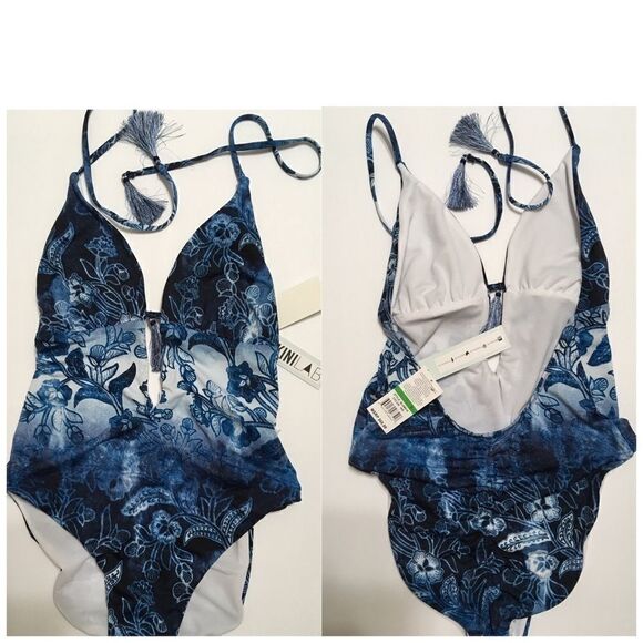 New. Indigo one piece swimsuit. Large - Picture 8 of 8